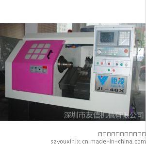 上海钜凌斜床身数控车床JL-46带刀塔数控车床
